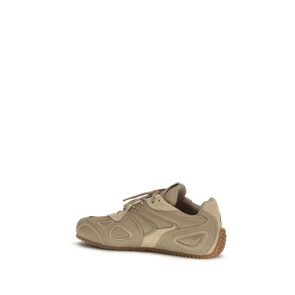 Axel Arigato Brown Calf Leather Bos Taurus Low Top Sneakers