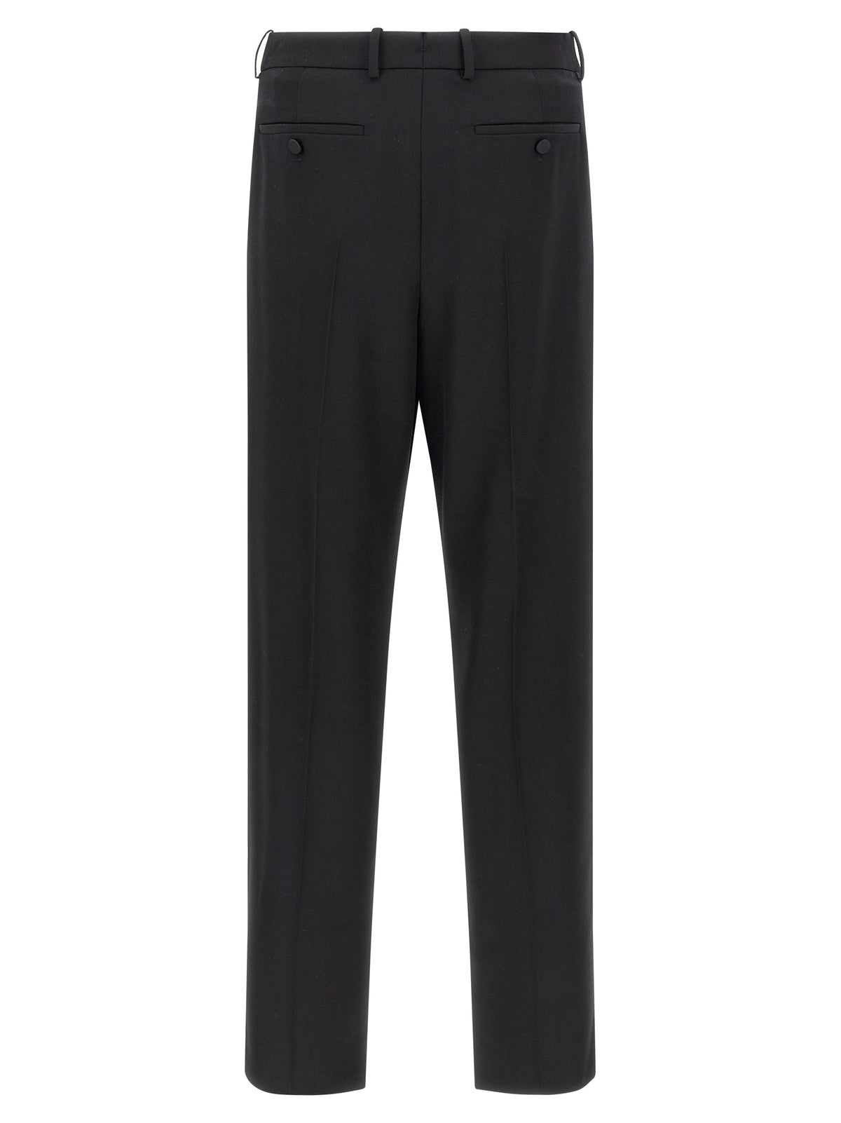 Saint Laurent Black Wool Dress Pants