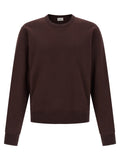 Saint Laurent Bordeaux Cotton Sweatshirt