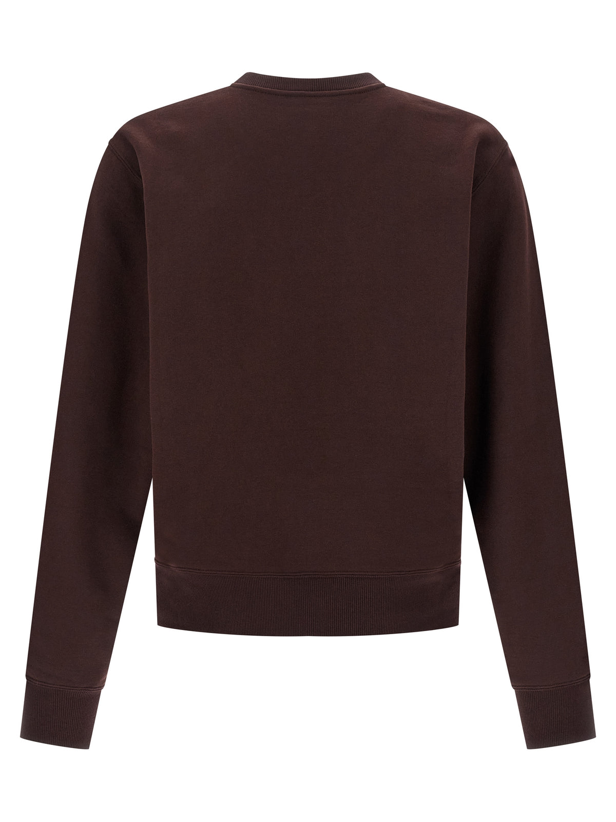 Saint Laurent Bordeaux Cotton Sweatshirt