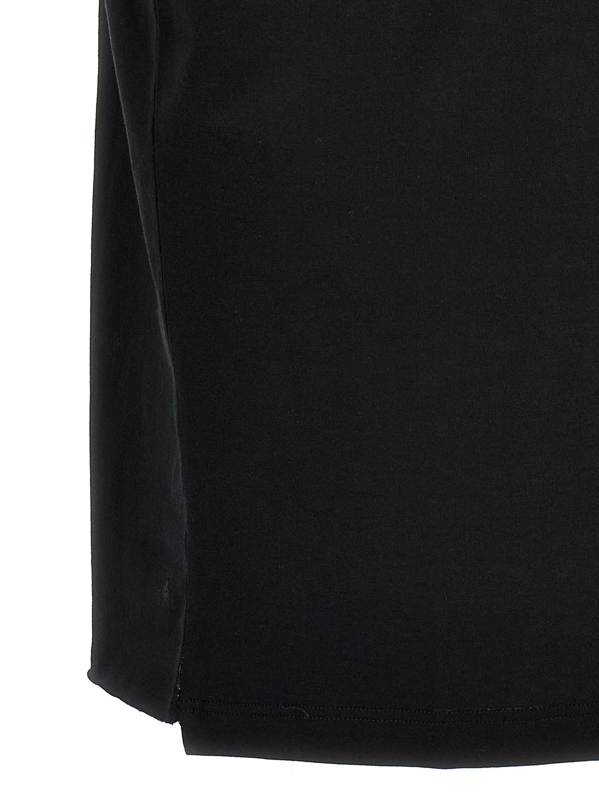 Saint Laurent Black Cotton T-Shirt