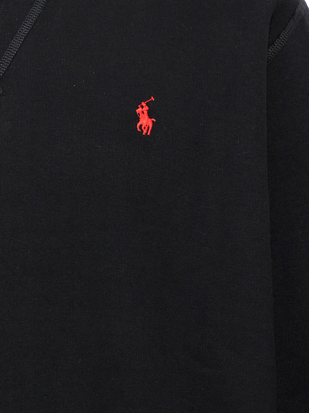 Polo Ralph Lauren Black Cotton Sweatshirt