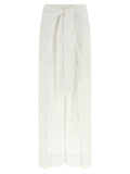 Polo Ralph Lauren White Cotton Casual Pants