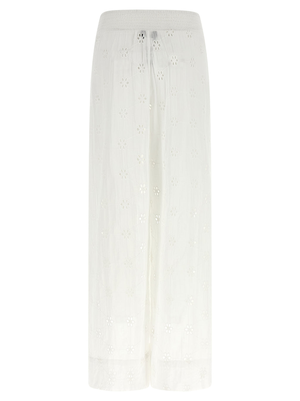Polo Ralph Lauren White Cotton Casual Pants