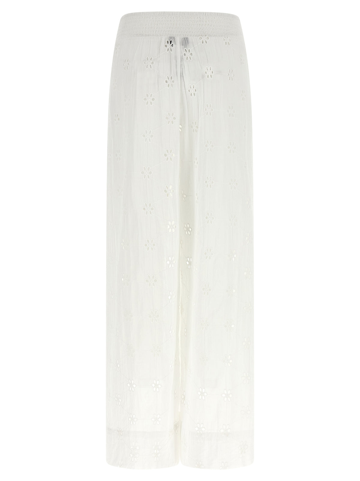 Polo Ralph Lauren White Cotton Casual Pants