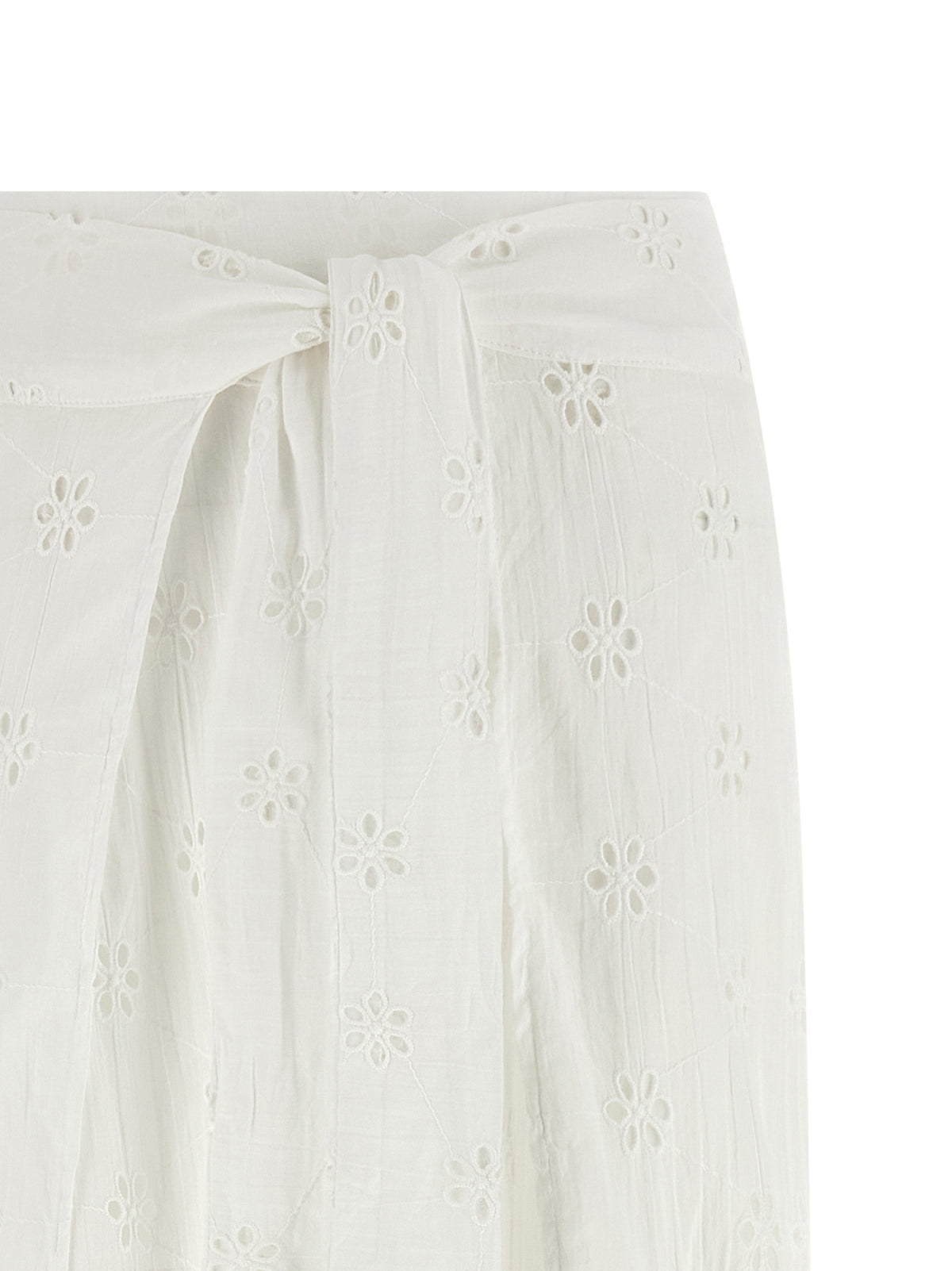 Polo Ralph Lauren White Cotton Casual Pants