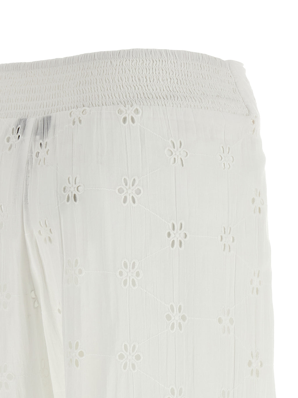 Polo Ralph Lauren White Cotton Casual Pants