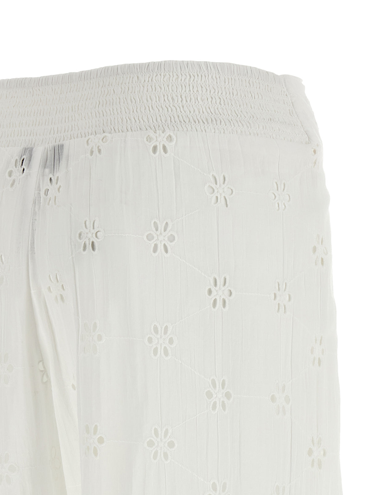 Polo Ralph Lauren White Cotton Casual Pants