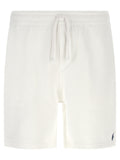 Polo Ralph Lauren White Cotton Bermuda Shorts