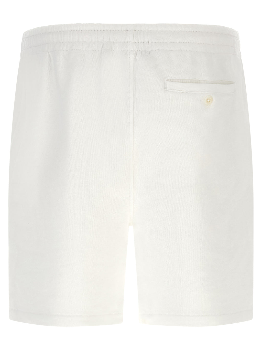 Polo Ralph Lauren White Cotton Bermuda Shorts