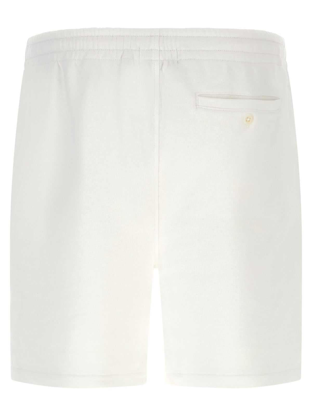Polo Ralph Lauren White Cotton Bermuda Shorts