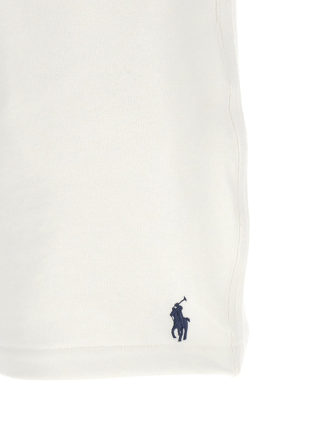 Polo Ralph Lauren White Cotton Bermuda Shorts