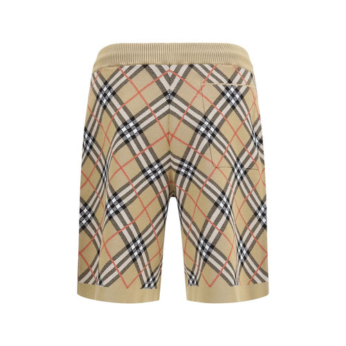 Burberry Beige Cotton Bermuda Shorts