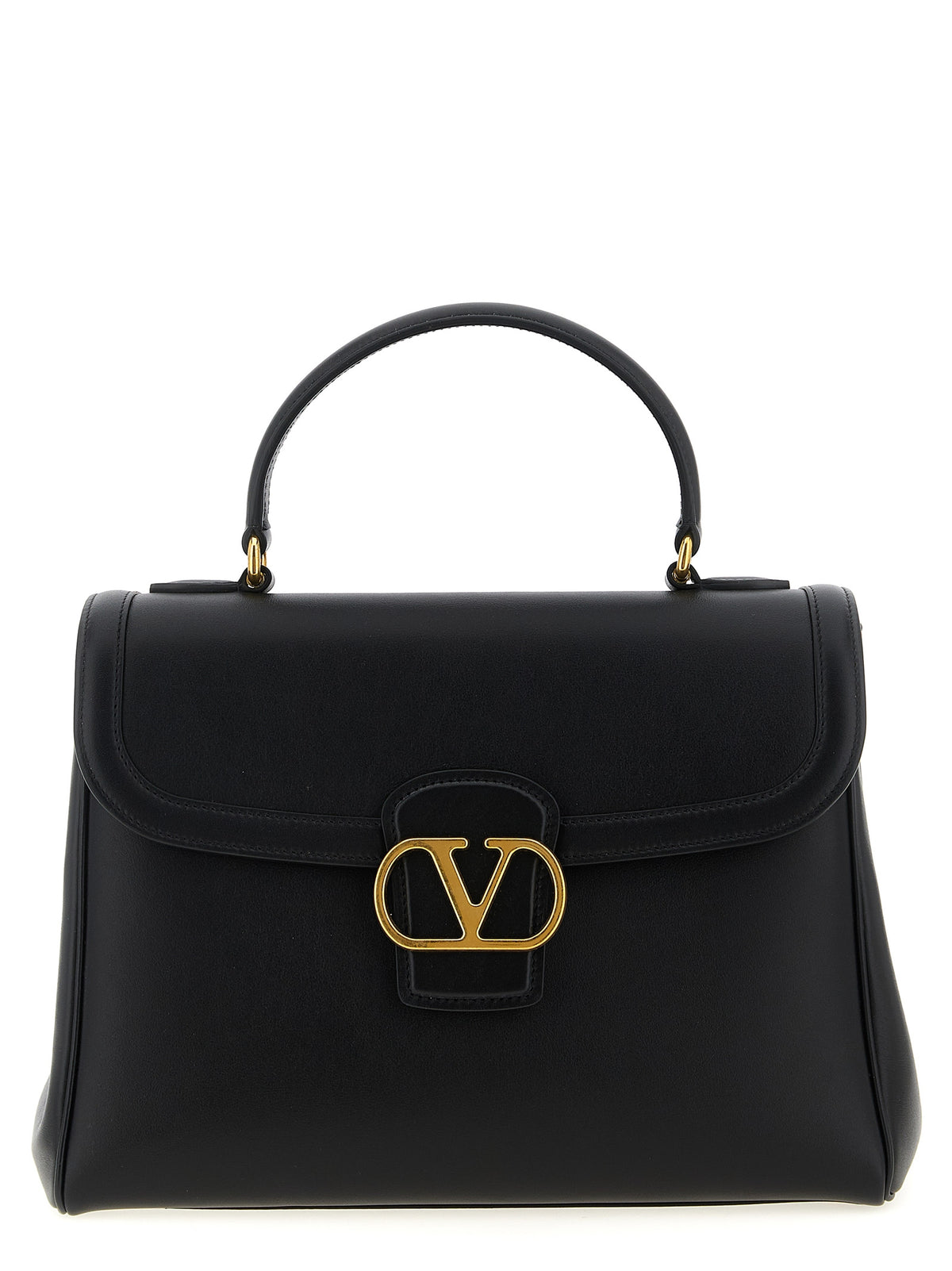 Valentino Garavani Black Calfskin Handbag
