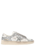 Golden Goose Silver Polyester Low Top Sneakers