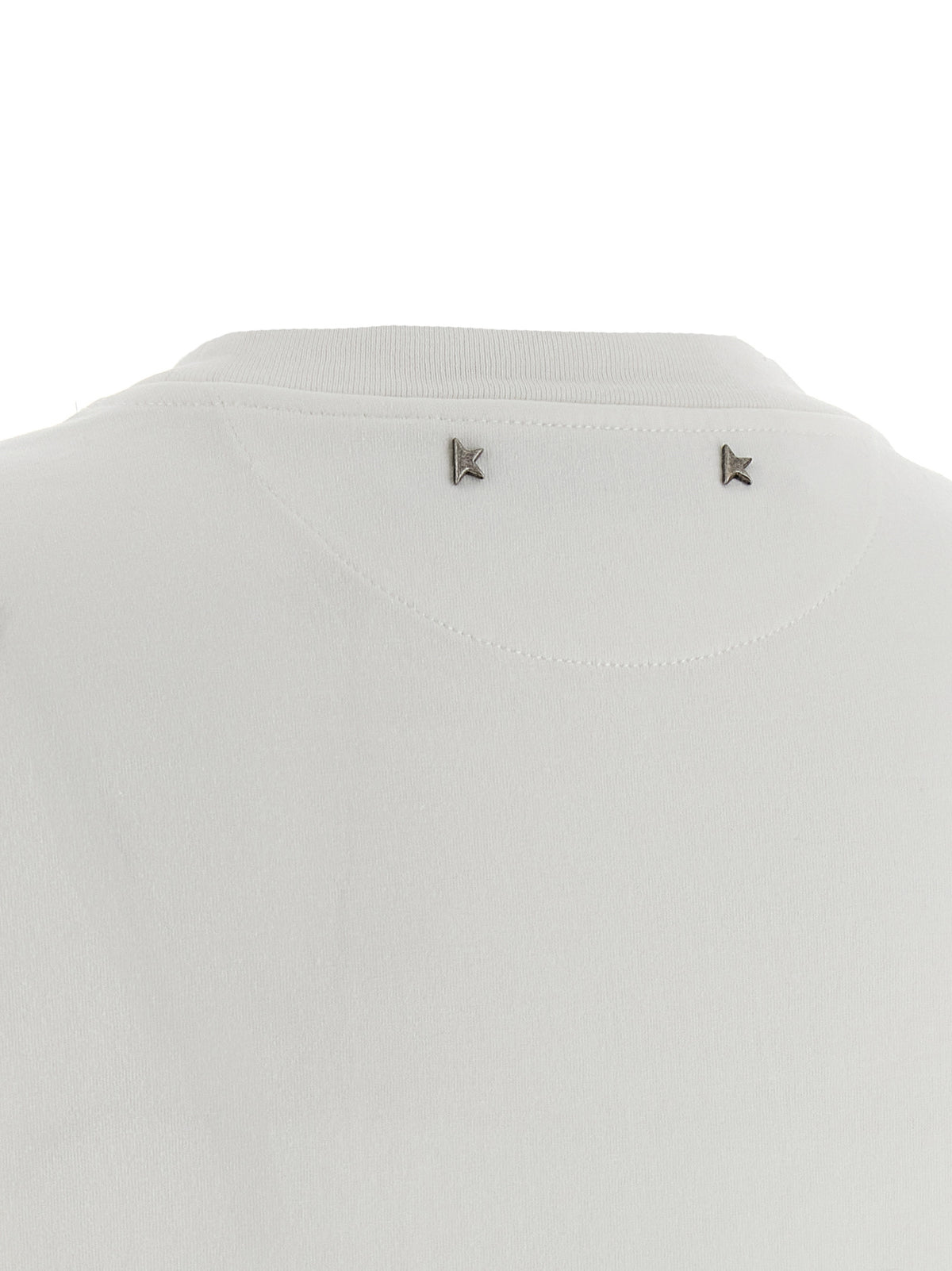 Golden Goose White Cotton T-Shirt