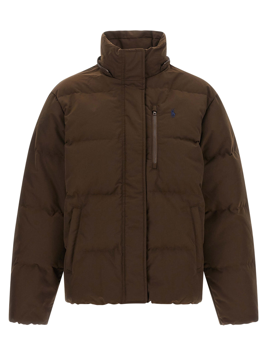 Polo Ralph Lauren Brown Polyester Full-Length Jacket