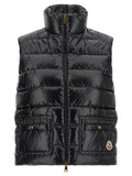 Moncler Black Polyamide Sleeveless Jacket