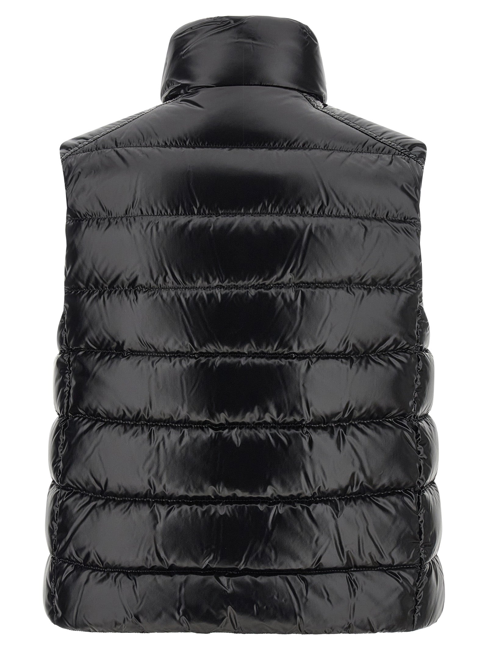 Moncler Black Polyamide Sleeveless Jacket