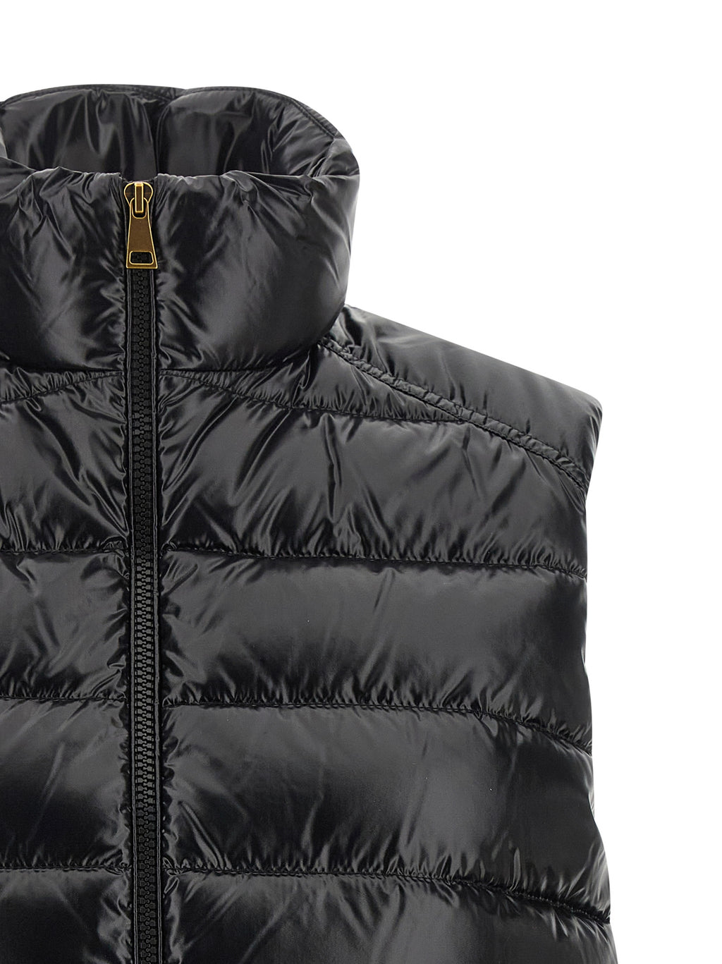 Moncler Black Polyamide Sleeveless Jacket