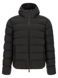 Moncler Black Polyester Full-Length Jacket