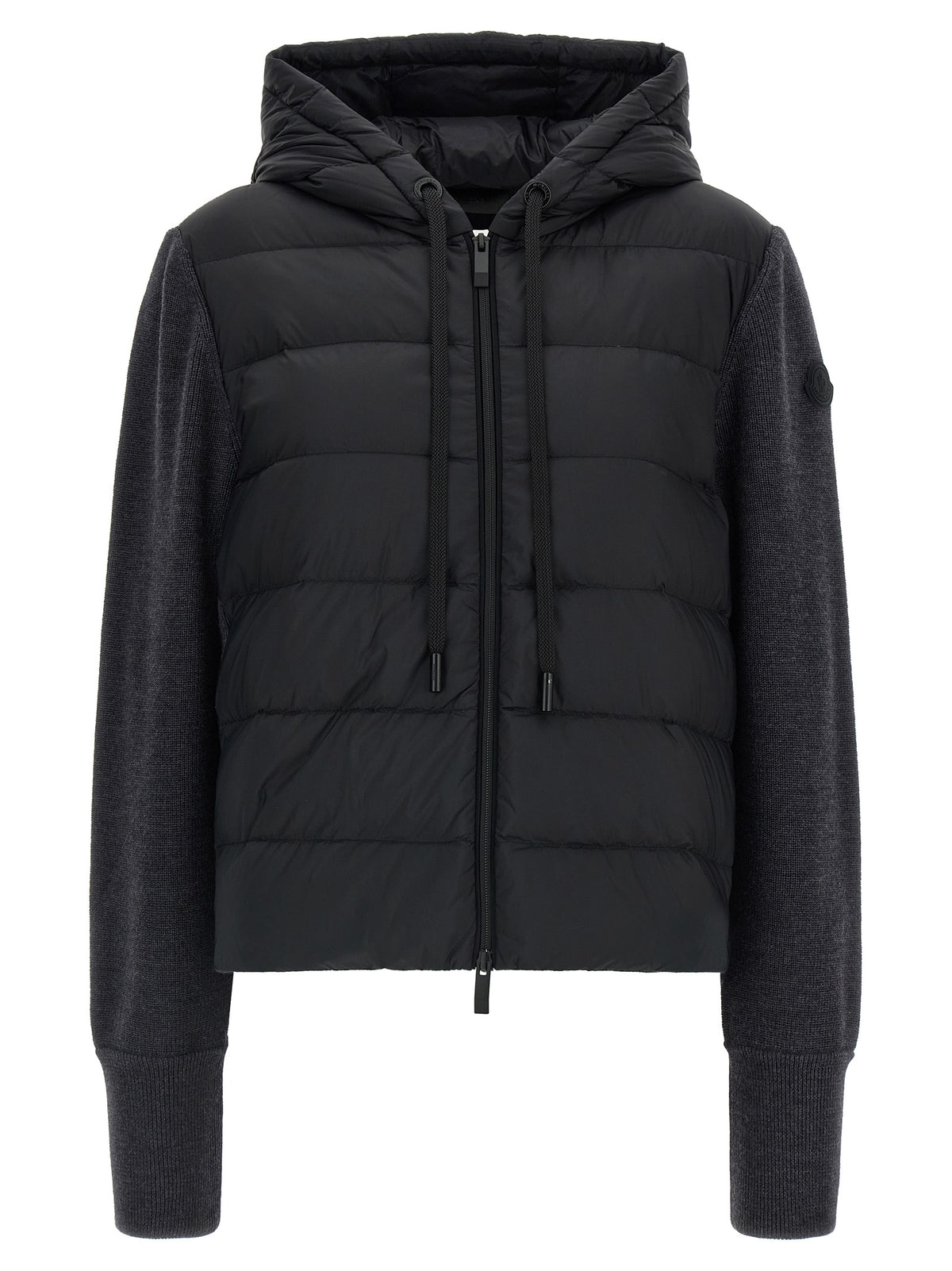 Moncler Gray Polyamide Cardigan