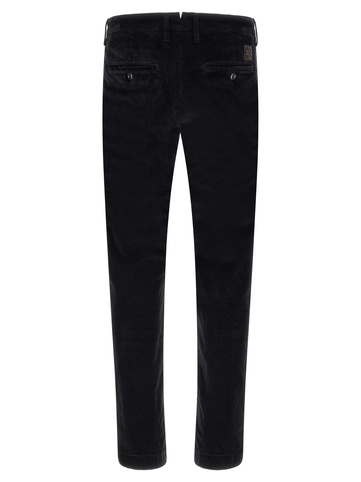 Jacob Cohen Black Cotton Chino Pants