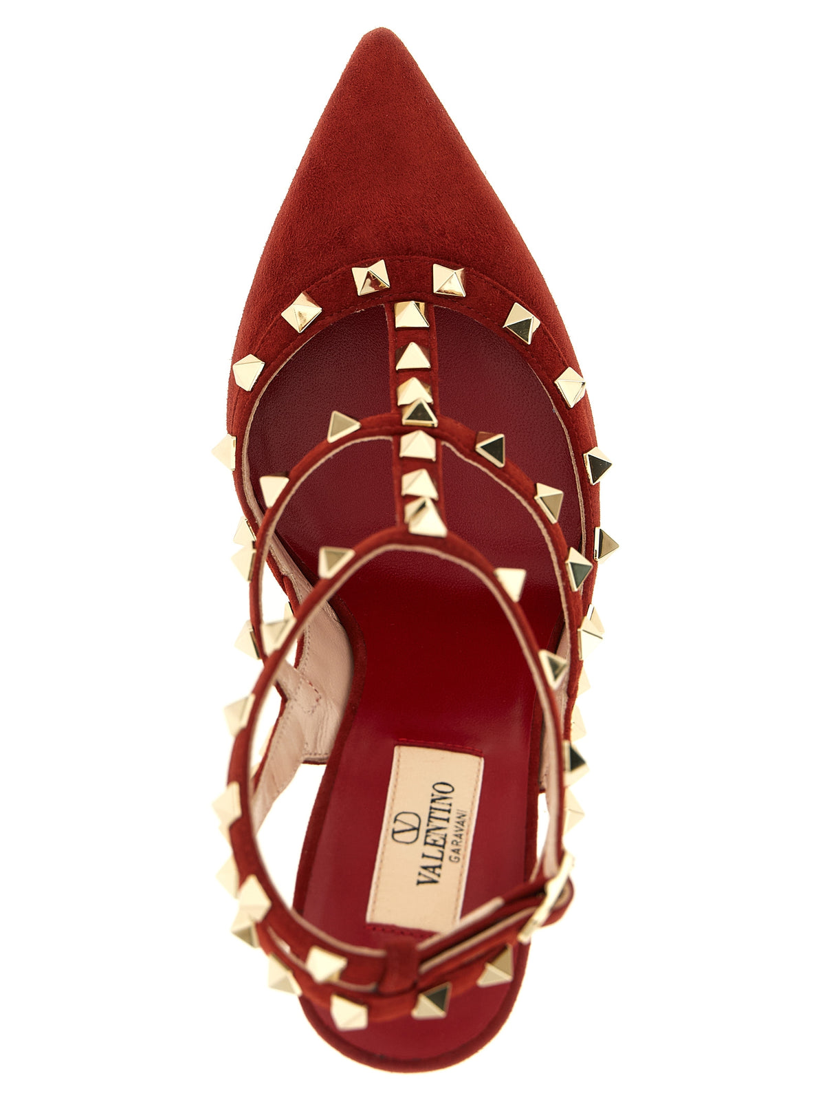 Valentino Garavani Red Calfskin High Heel Pumps