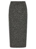 Valentino Garavani Bicolor Virgin Wool Midi Skirt