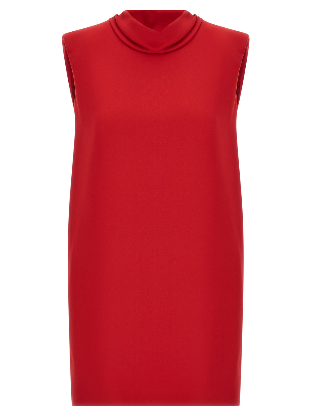 Valentino Garavani Red Silk Short Dress