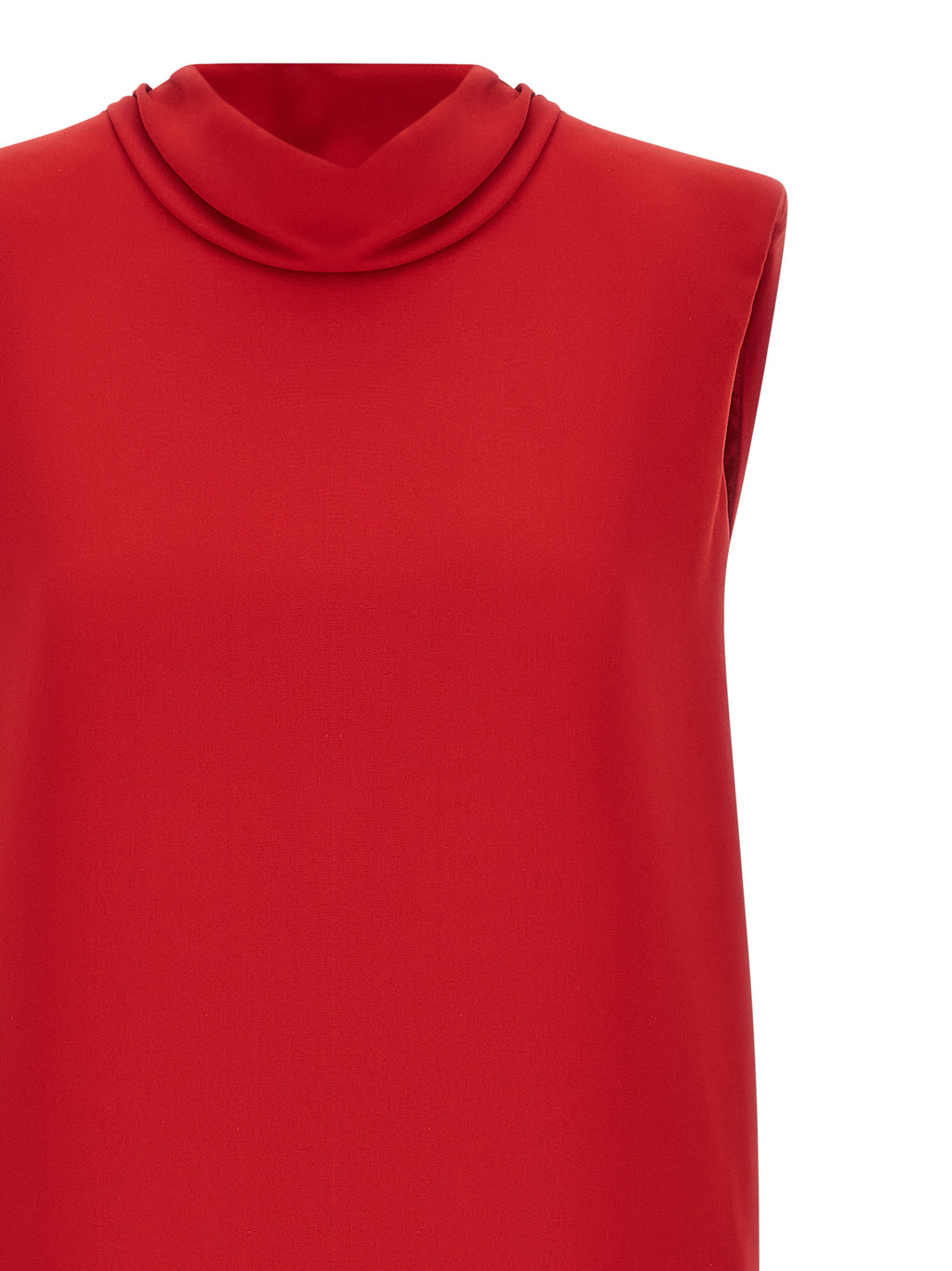 Valentino Garavani Red Silk Short Dress
