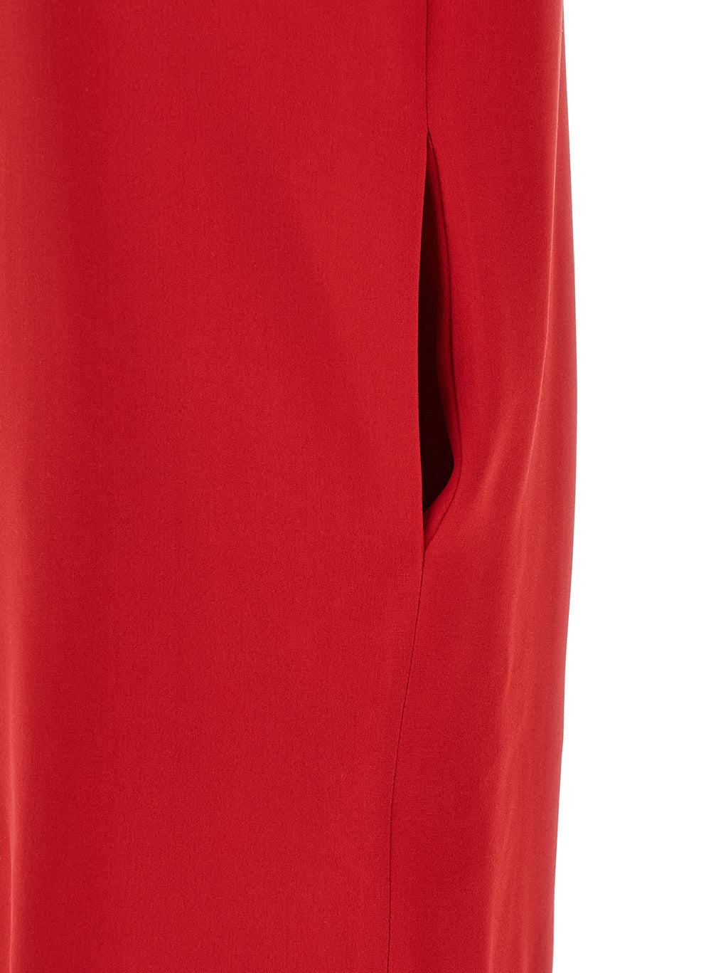 Valentino Garavani Red Silk Short Dress