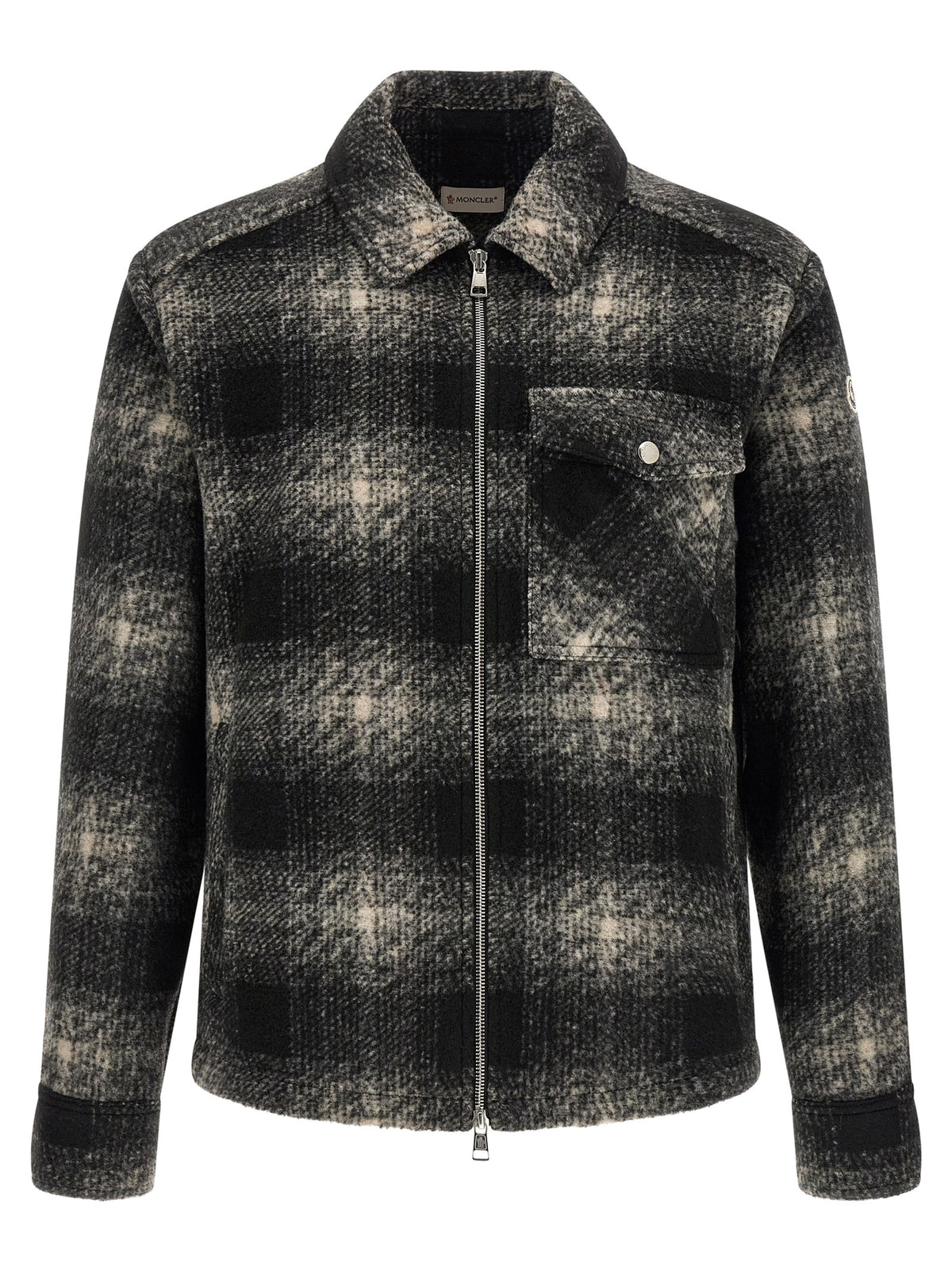 Moncler Gray Polyester Blouse