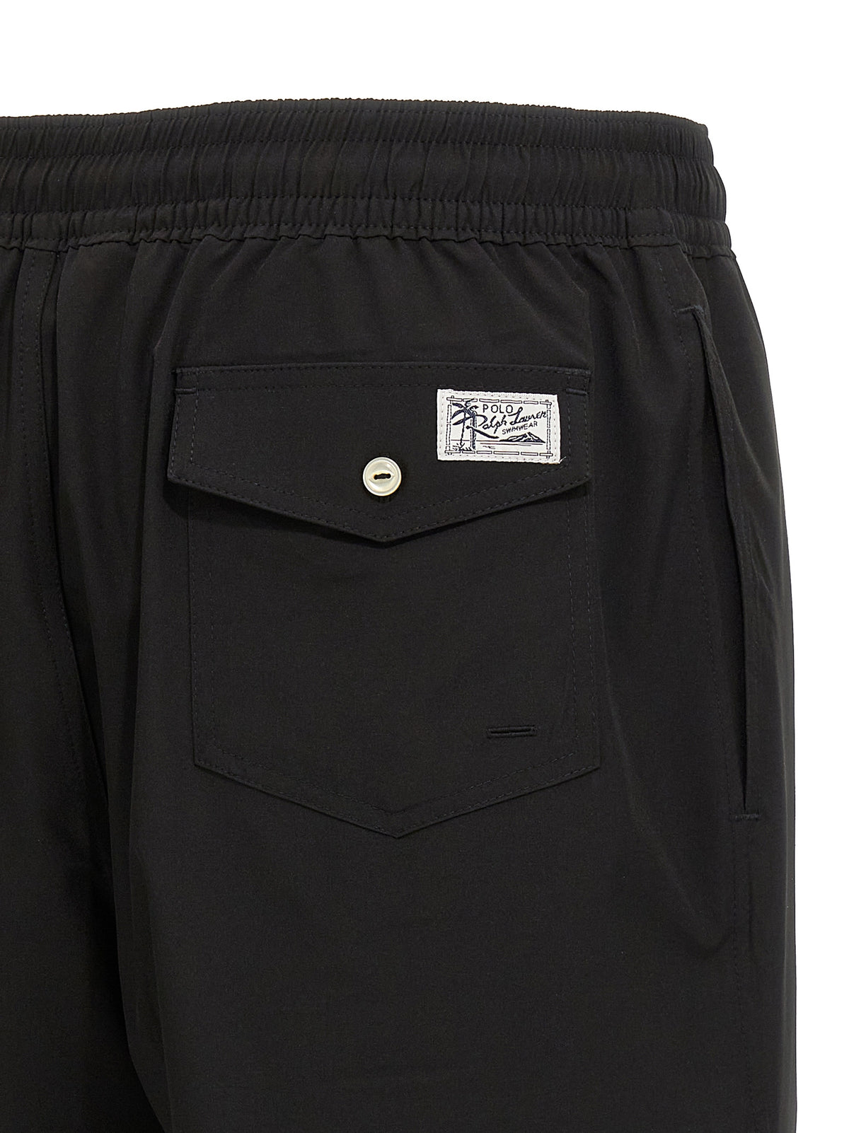 Polo Ralph Lauren Black Polyester Shorts
