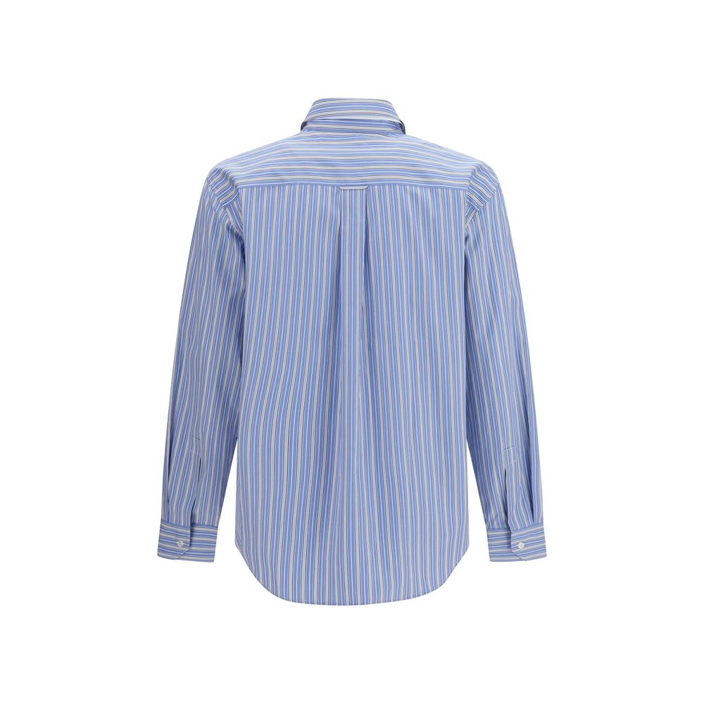 Saint Laurent Blue Cotton Shirt