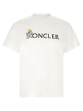 Moncler White Cotton T-Shirt