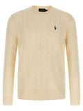 Polo Ralph Lauren White Wool Cardigan
