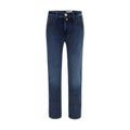 Jacob Cohen Blue Cotton Slim Fit Jeans