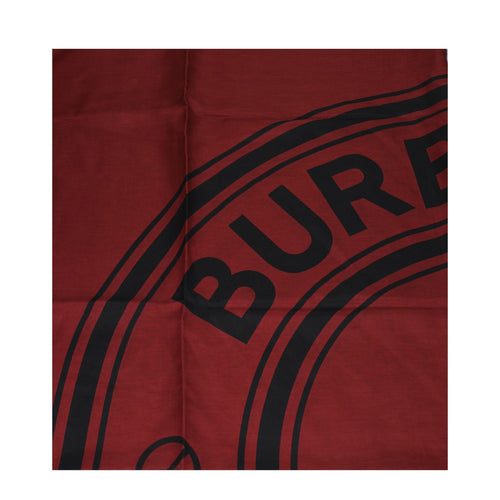 Burberry Red Cotton Foulard