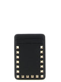 Valentino Garavani Black Calfskin Cardholder