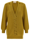 Valentino Garavani Multicolor Virgin Wool Cardigan