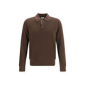 Burberry Brown Wool Oves Aries Shirt