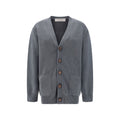 Golden Goose Gray Cotton Cardigan