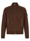 Moncler Brown Polyamide Cardigan