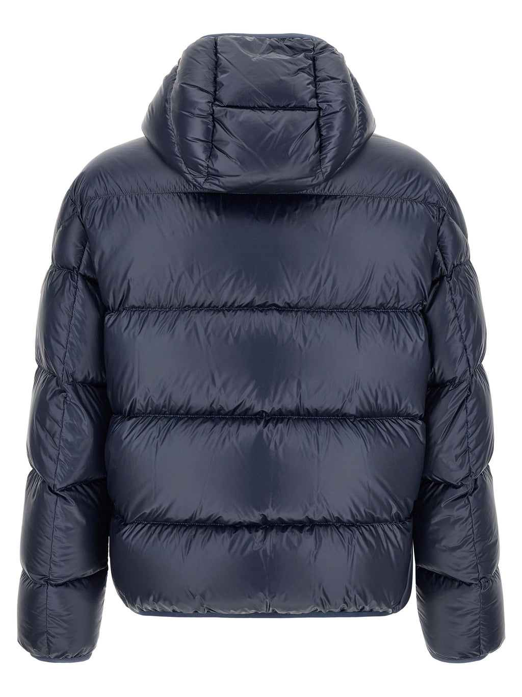 Moncler Blue Polyamide Full-Length Jacket