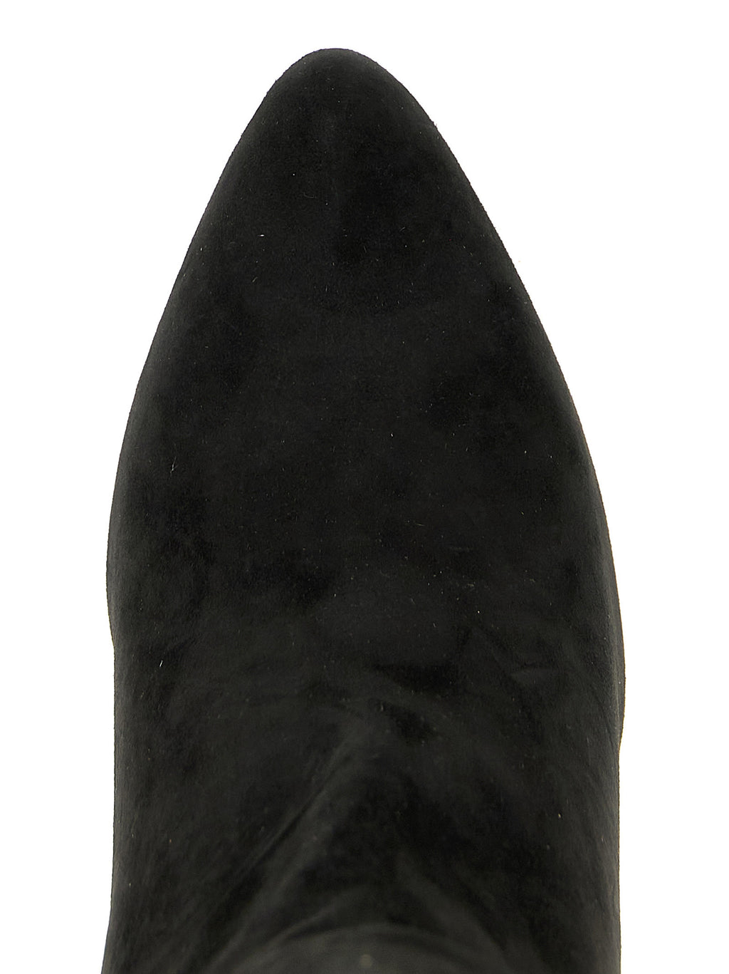 Christian Louboutin Black Calfskin Over The Knee