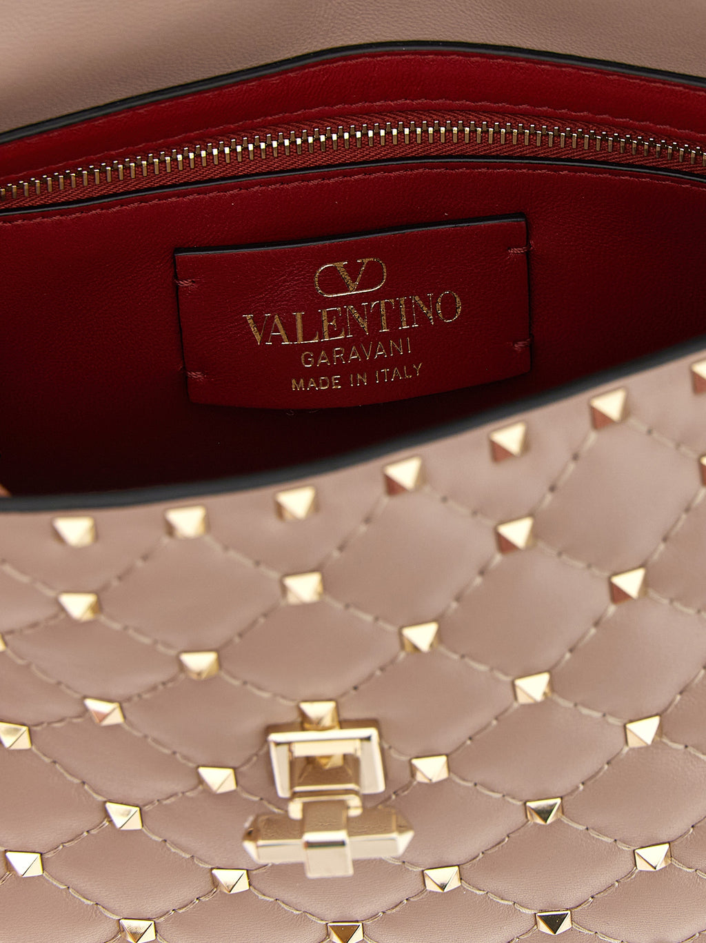 Valentino Garavani Multicolor Lamb Leather Shoulder Bag