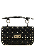 Valentino Garavani Black Lamb Leather Handbag