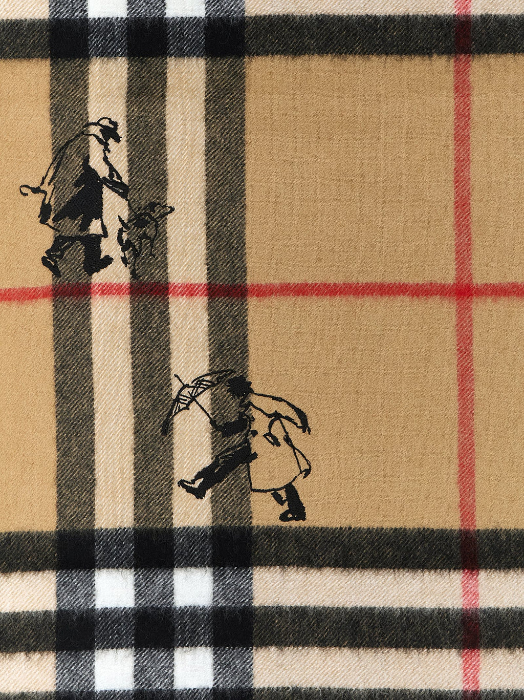 Burberry Beige Cashmere Scarf