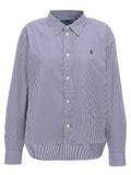 Polo Ralph Lauren Blue Cotton Blouse